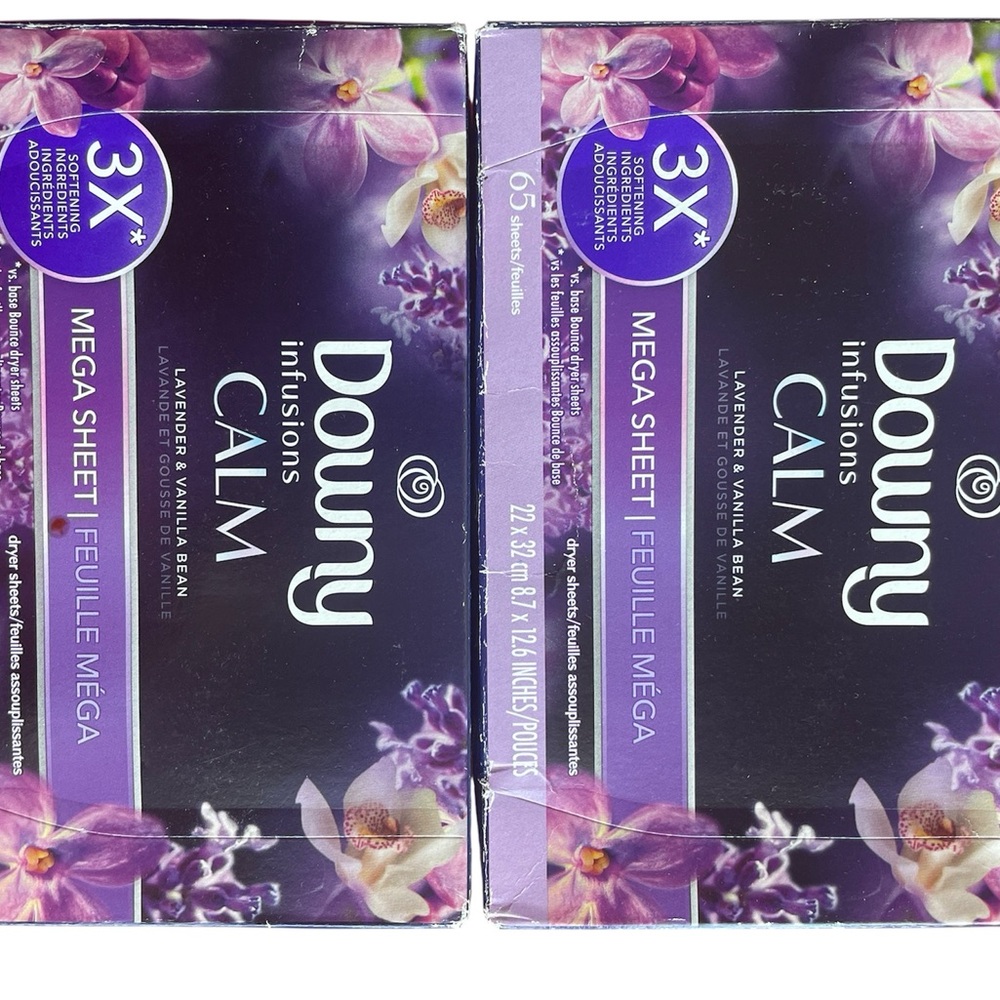 Downy Infusions Calm Mega Sheets
